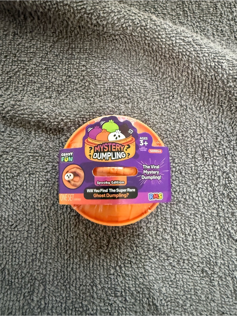 Mystery Dumpling Spooky Edition Kids Toy - Orange